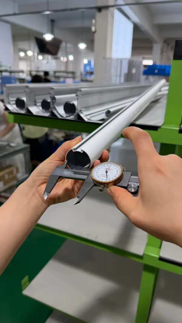 Precision measurement with dial caliper