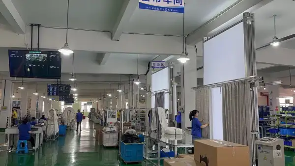 ALY HOME curtain rod manufacturing factory with automated production line