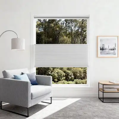 1 inch Light Filtering Lift-Up Honeycomb Shade