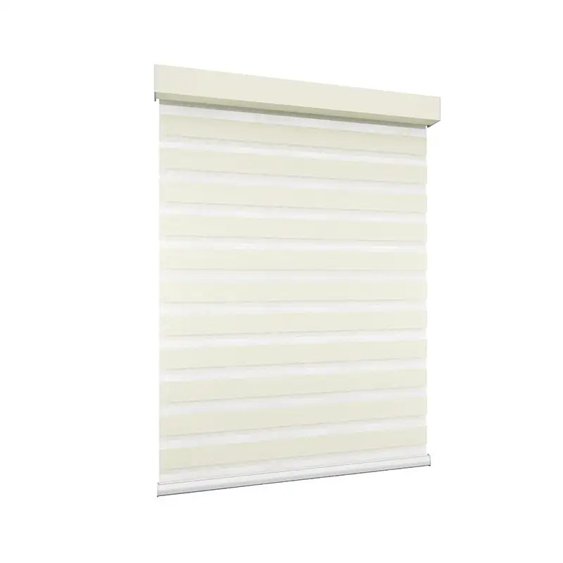 Zebra Shade - Motorized UV Protection | ALY HOME