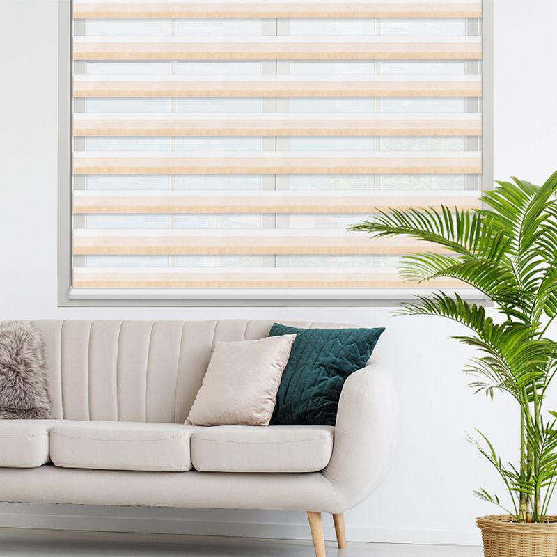 Customized Size Persianas Motor Automatic Roller Shade Electric Window Zebra