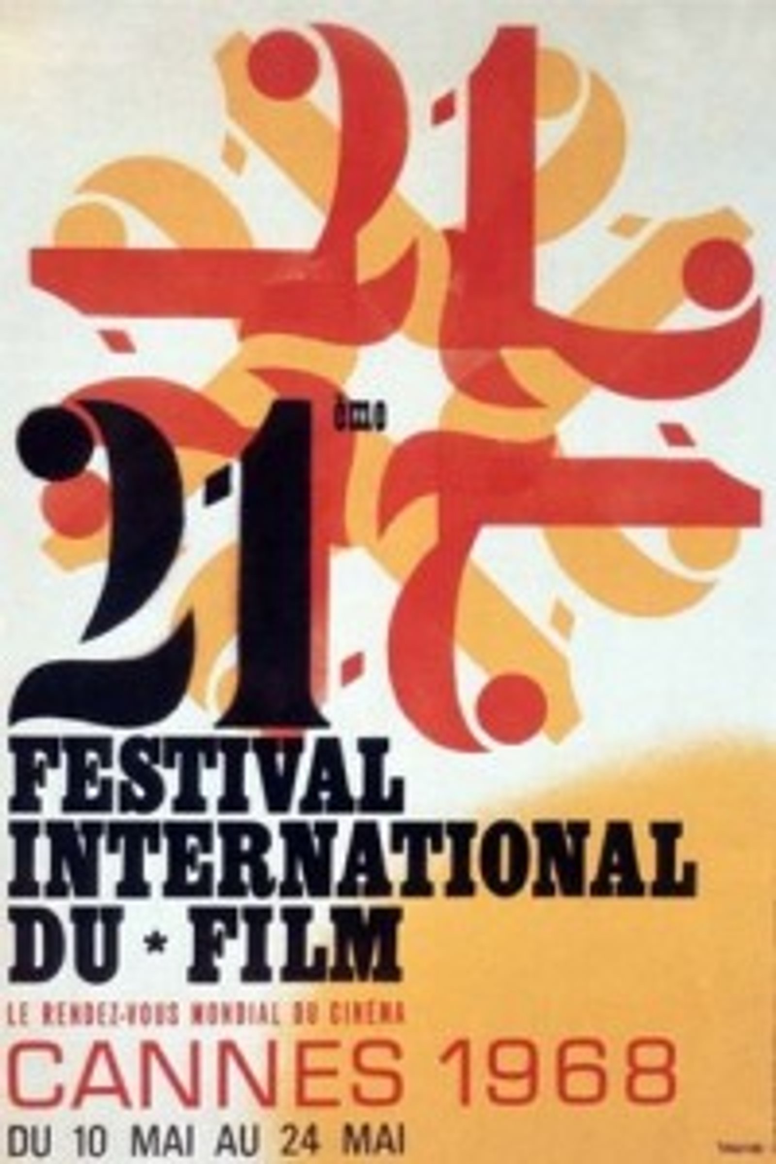 Cannes Film Festival 1968 — cancelled edition poster
