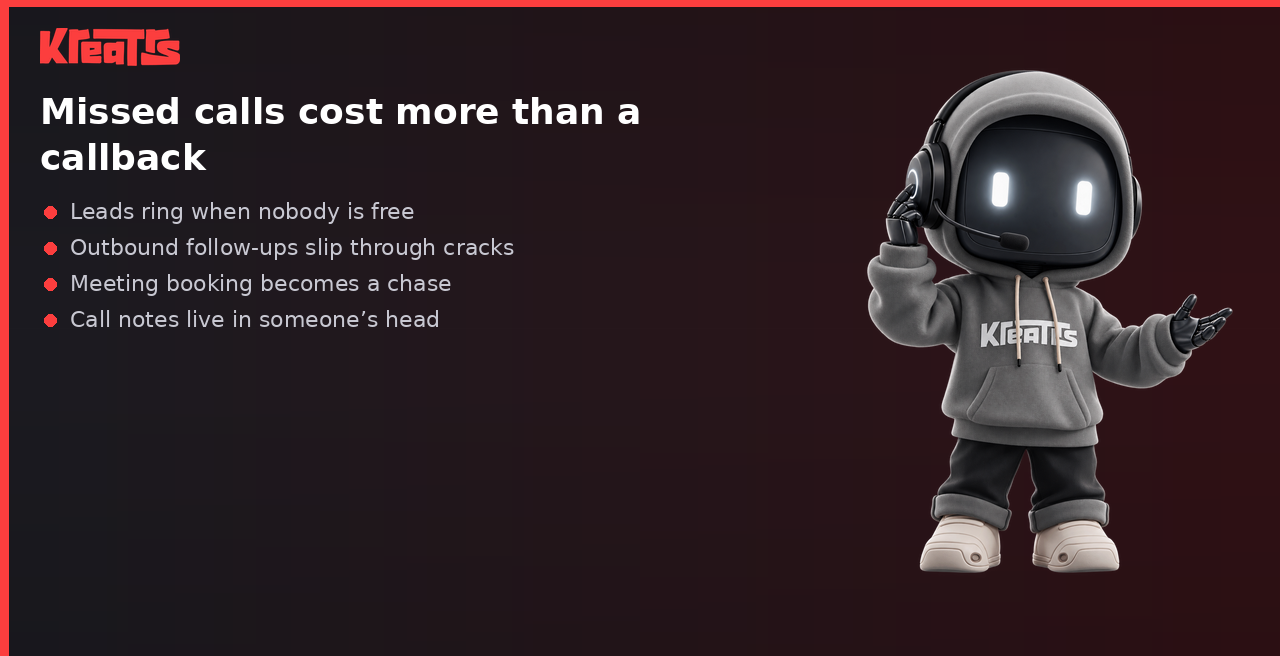 Missed calls cost more than a callback