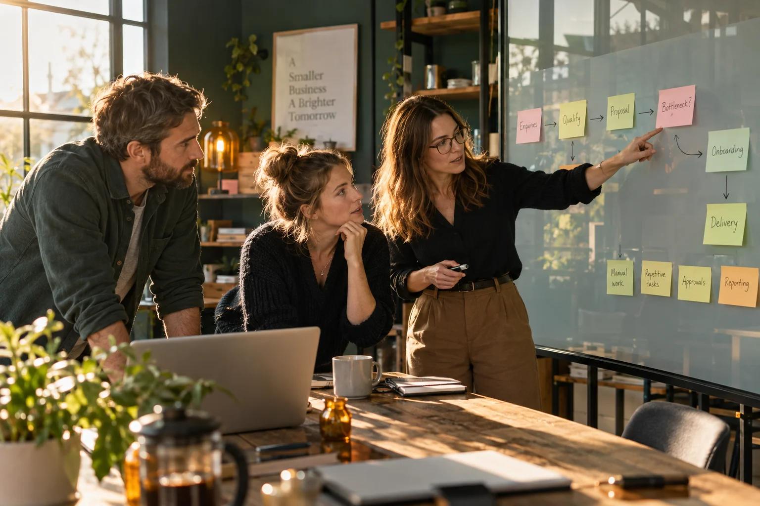 What do AI automation agencies do? (UK SME explainer)
