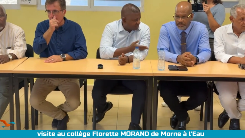Guy LOSBAR fait sa rentrée au collège Florette MORAND : engagements et ambitions pour la jeunesse