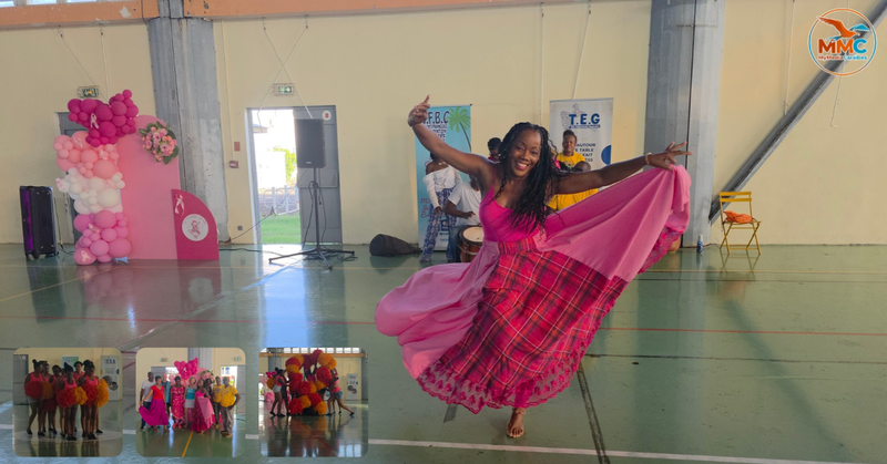 Octobre Rose à Saint-François : Quand le sport, les tambours du Gwo Ka et les entrepreneurs font battre le cœur de la solidarité