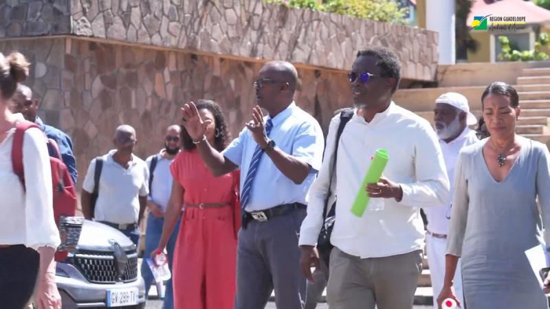 Rentrée politique en Guadeloupe : Ary Chalus déjà sur le terrain à Saint-Claude