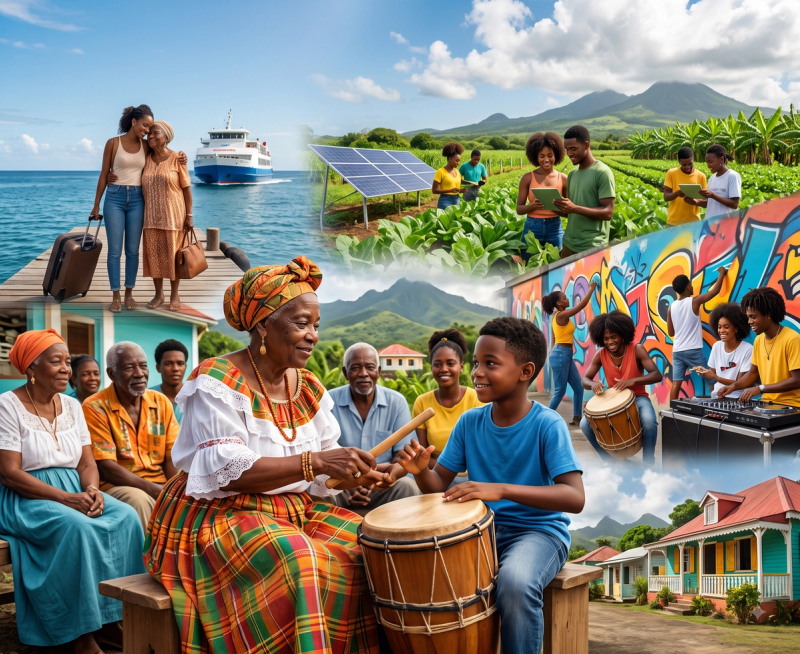 Bonne fête à la jeunesse guadeloupéenne