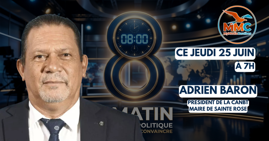 Crise de l’eau en Guadeloupe : « Nous avons été médiocres, maintenant il faut assumer », tranche Adrien Baron