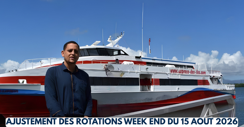 Transport maritime : FRS Express des îles réajuste ses rotations pour sécuriser le week-end du 15 août