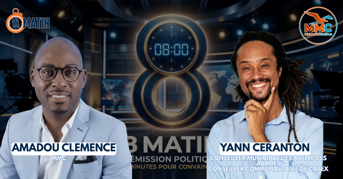 8matin : Yann Céranton tire à boulets rouges sur la gestion des Abymes et réclame un « Plan Marshall » pour l’eau