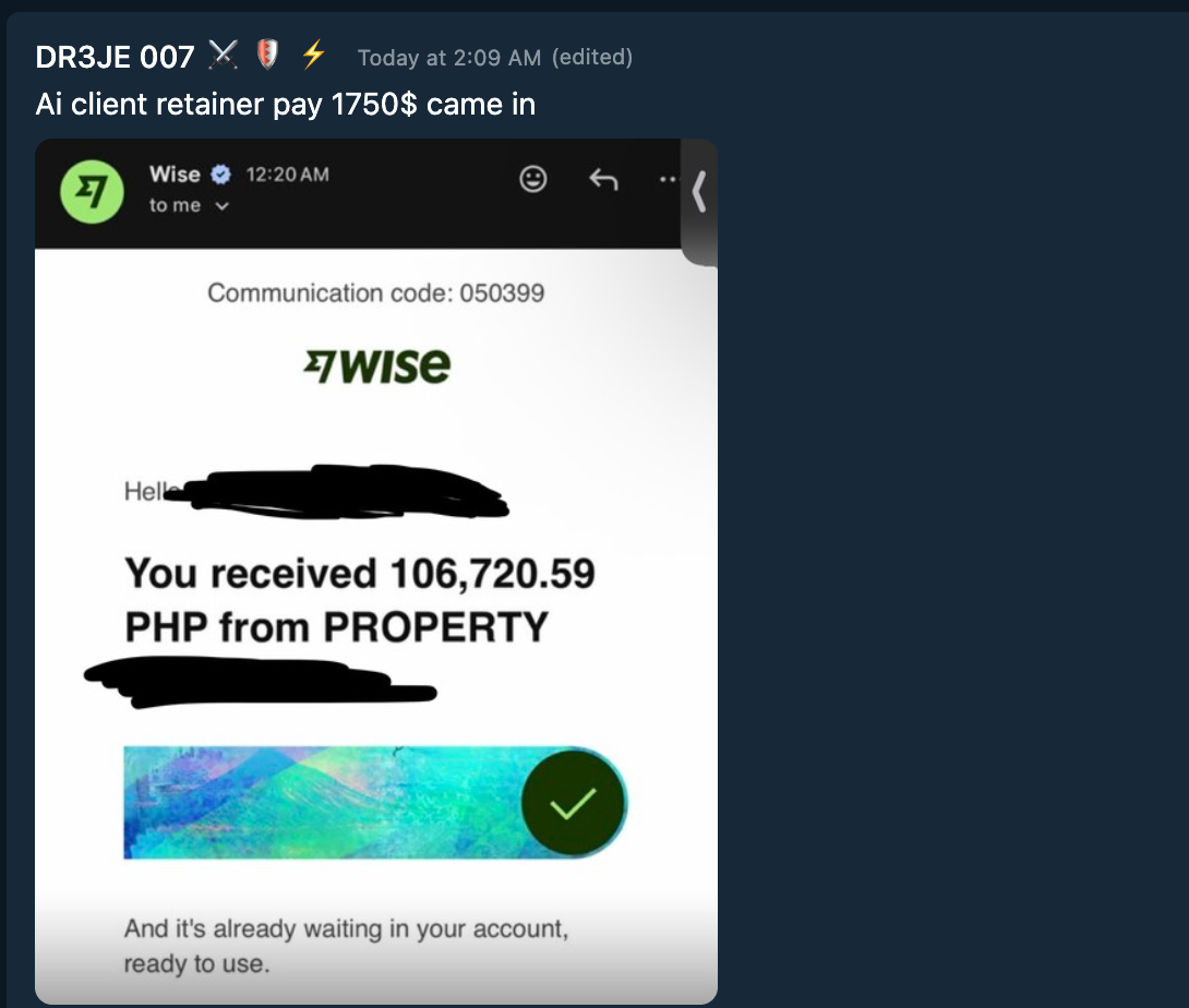 Testimonial Snapshot