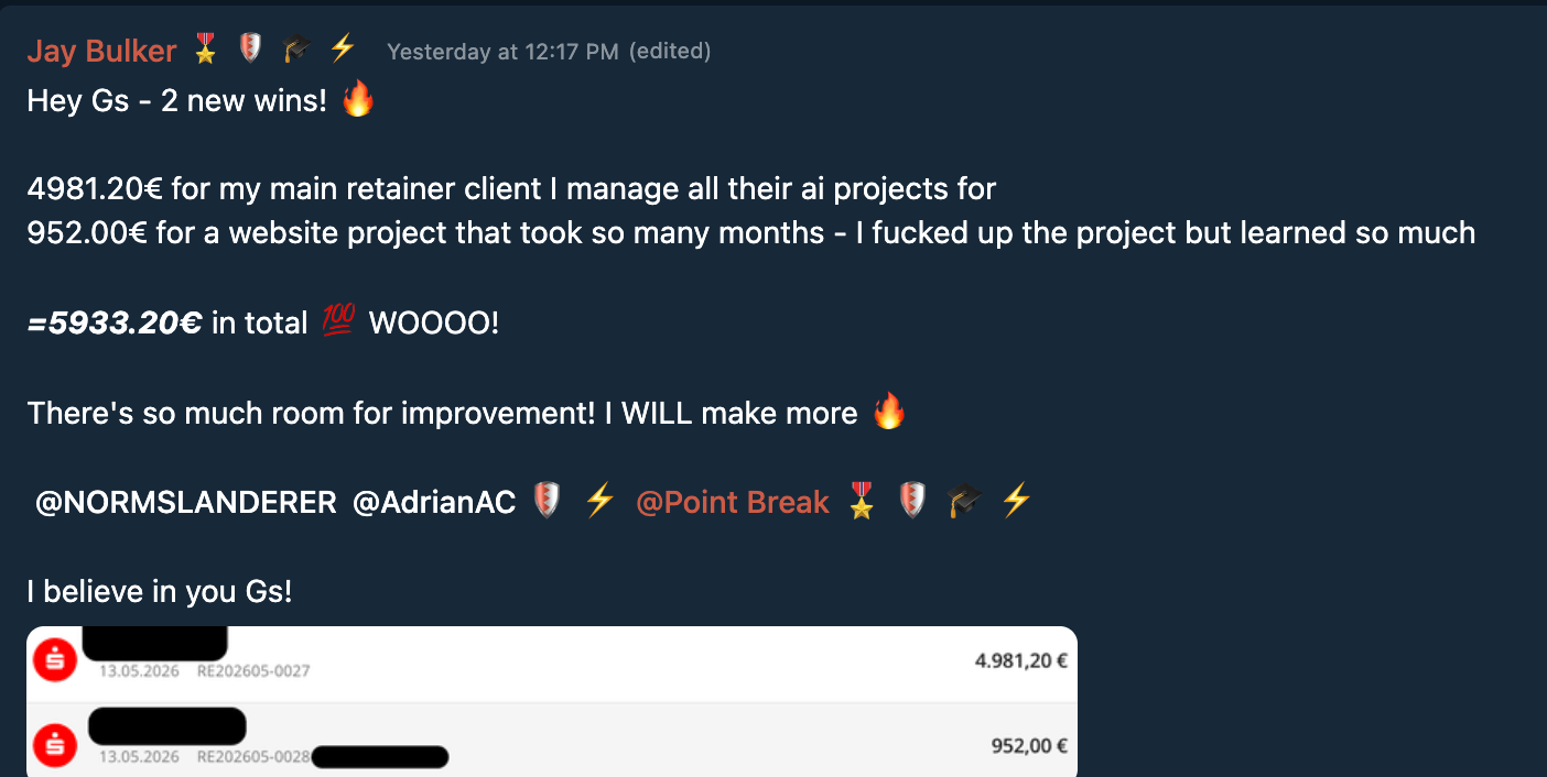 Winner of the Week