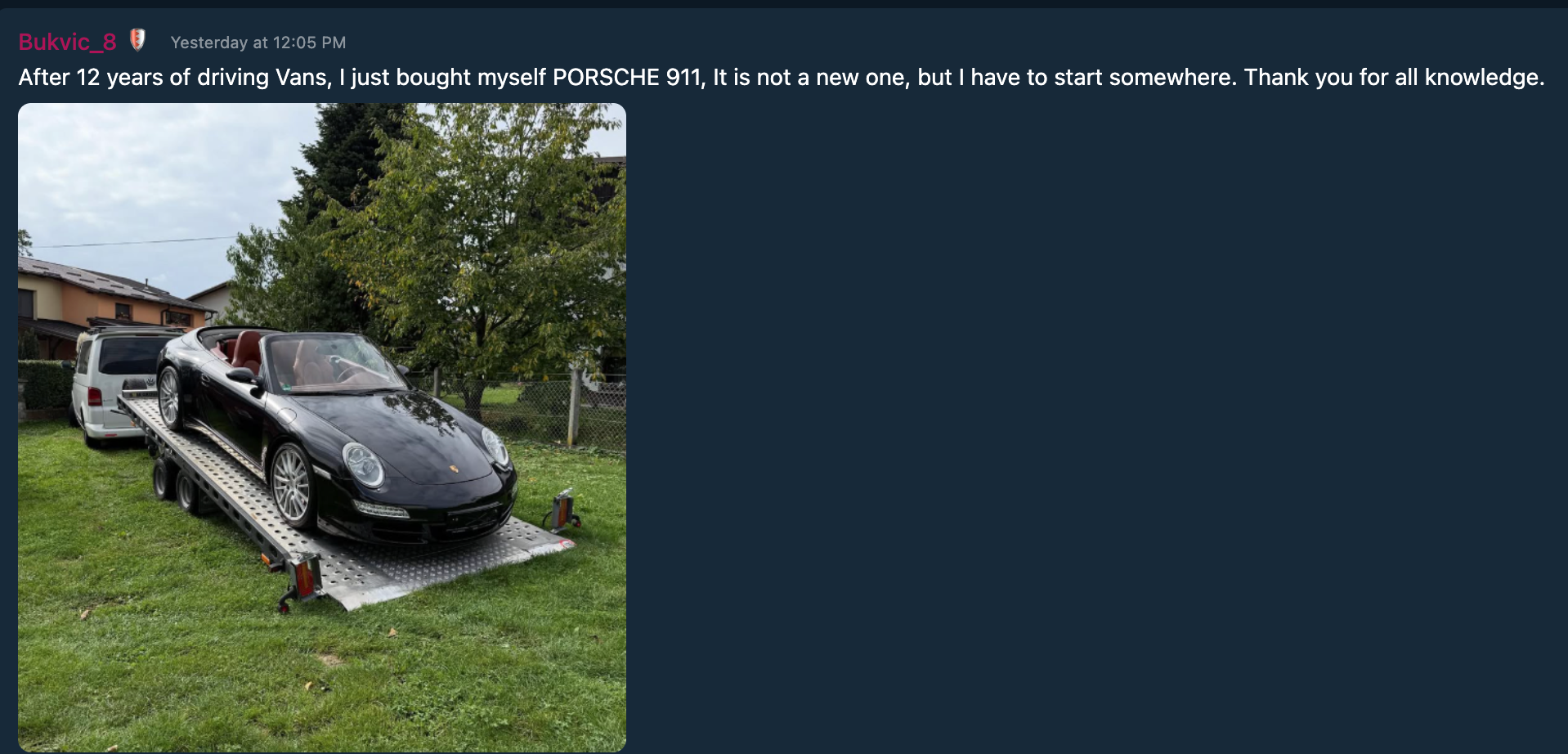 Winner of the Week