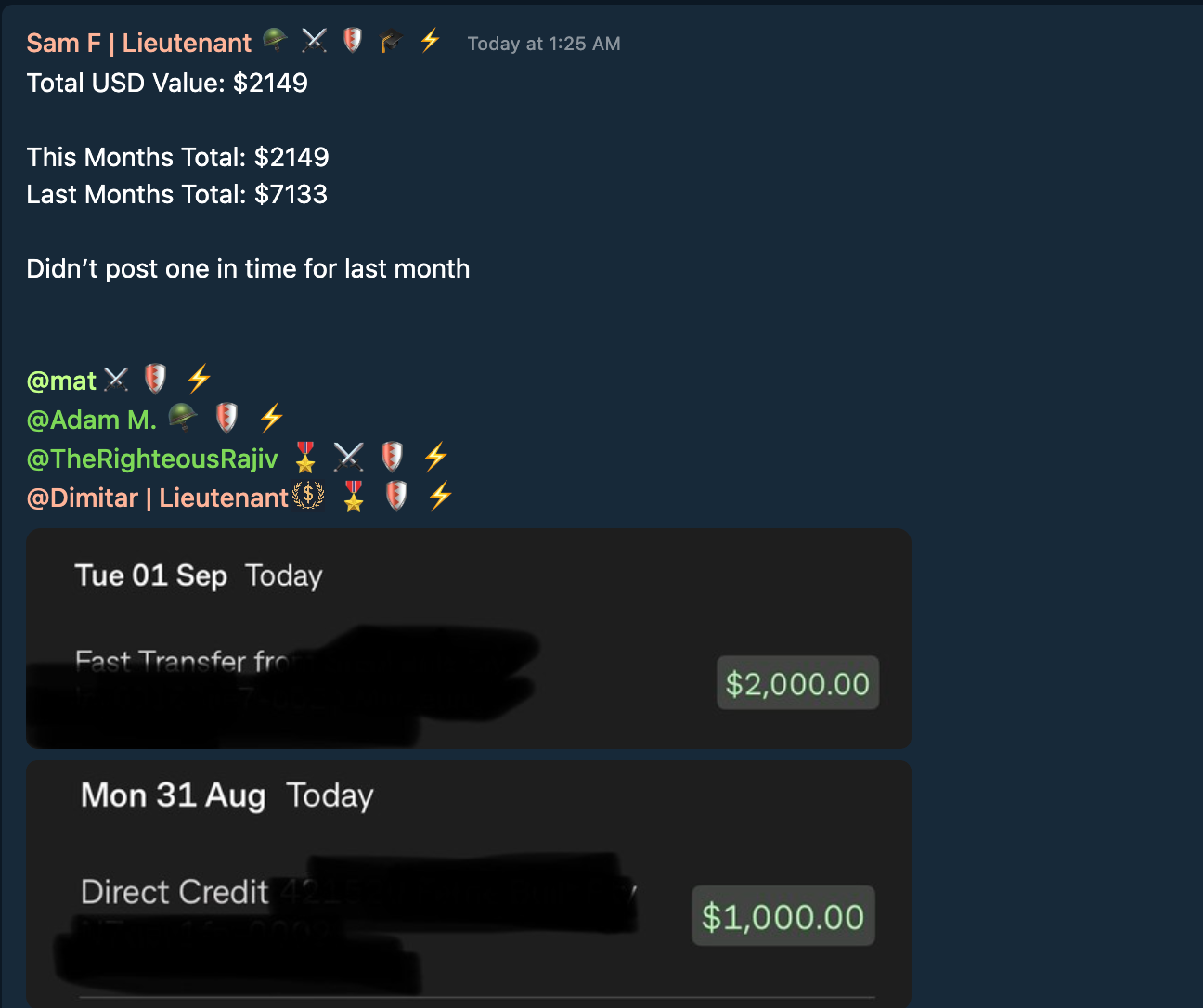 Testimonial Snapshot