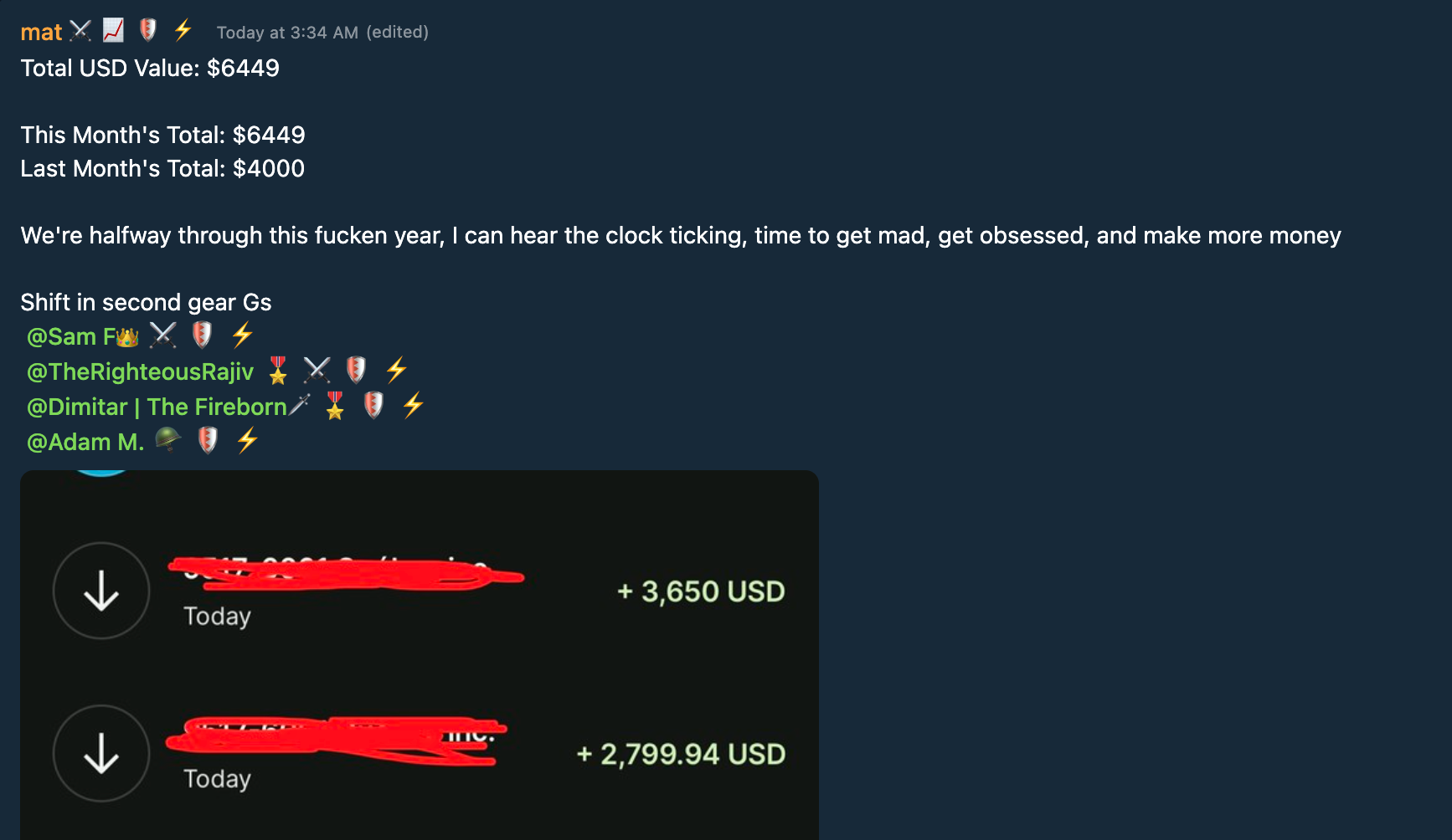 Testimonial Snapshot