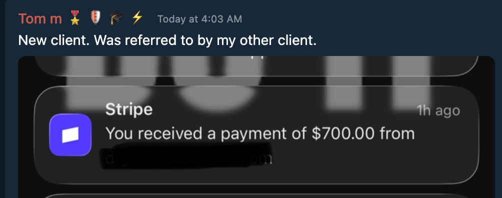 Testimonial Snapshot