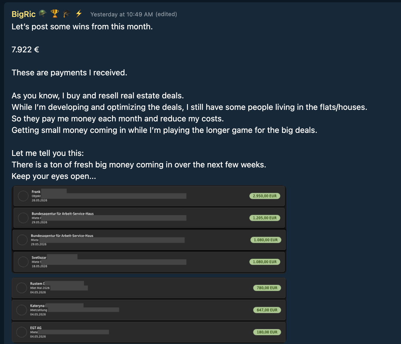 Testimonial Snapshot