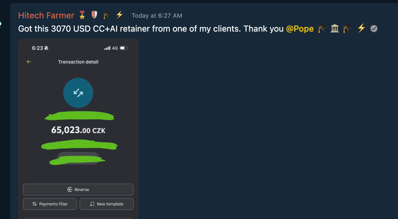Testimonial Snapshot
