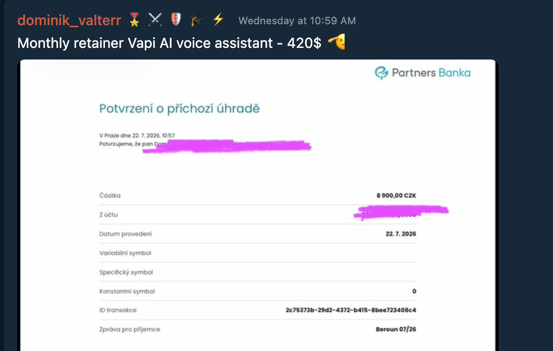 Testimonial Snapshot