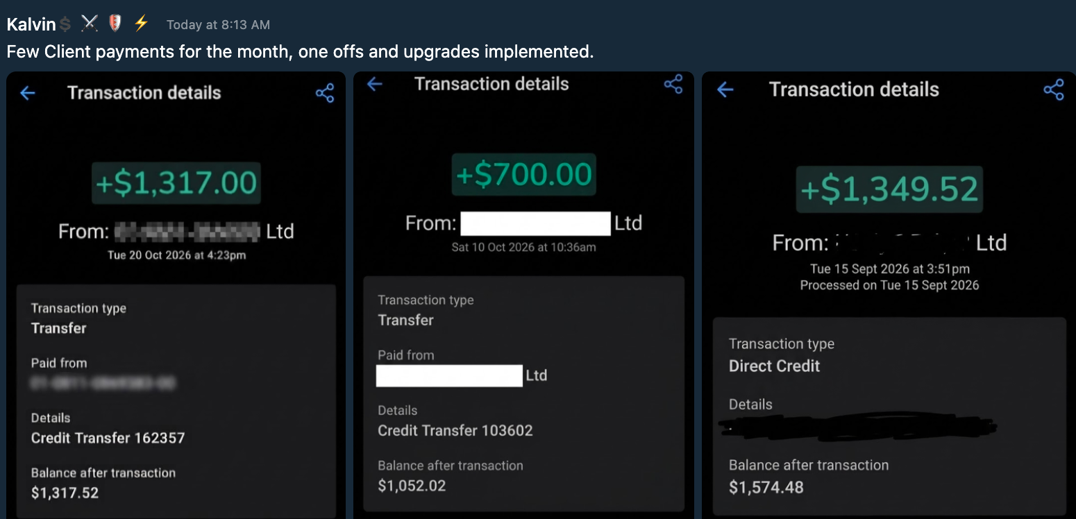 Testimonial Snapshot