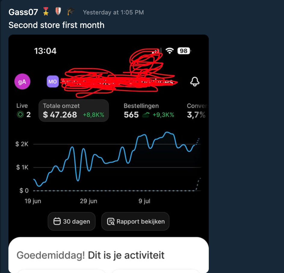 Testimonial Snapshot