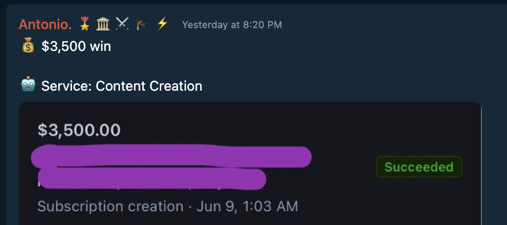 Testimonial Snapshot