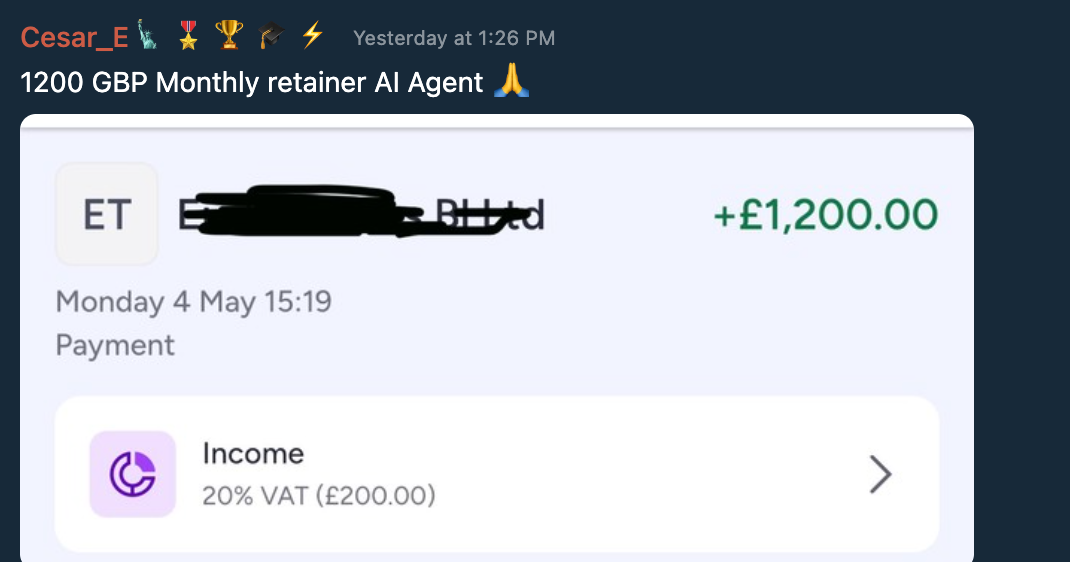 Testimonial Snapshot