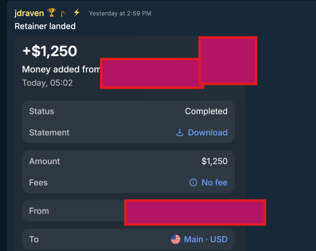 Testimonial Snapshot