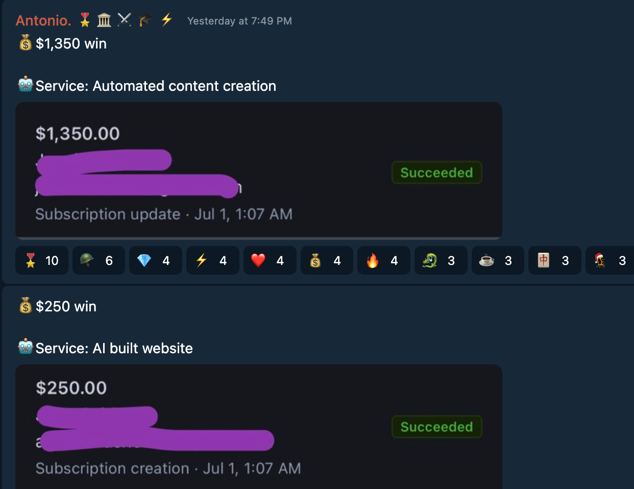 Testimonial Snapshot