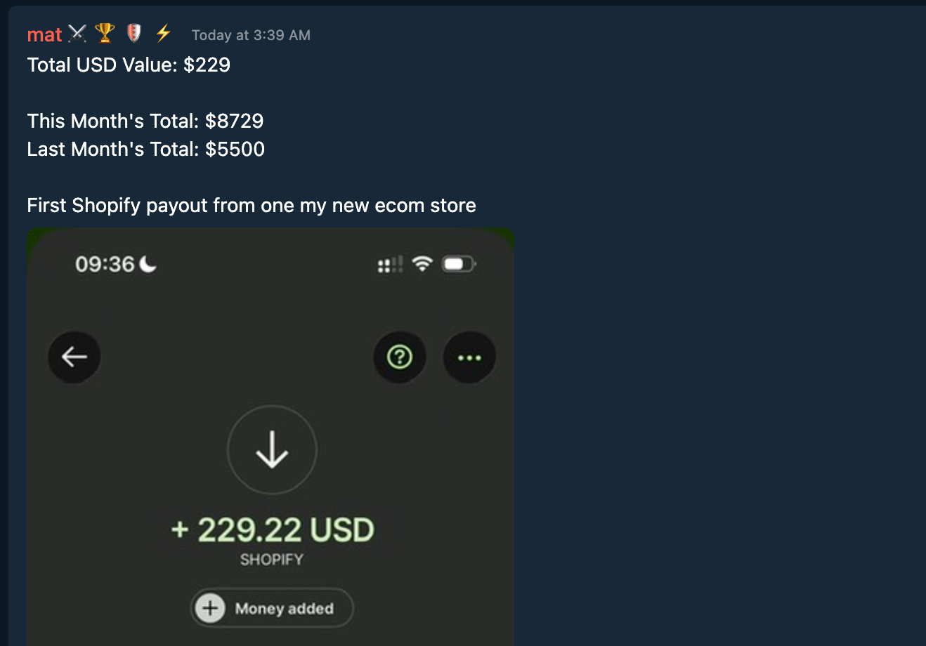 Testimonial Snapshot