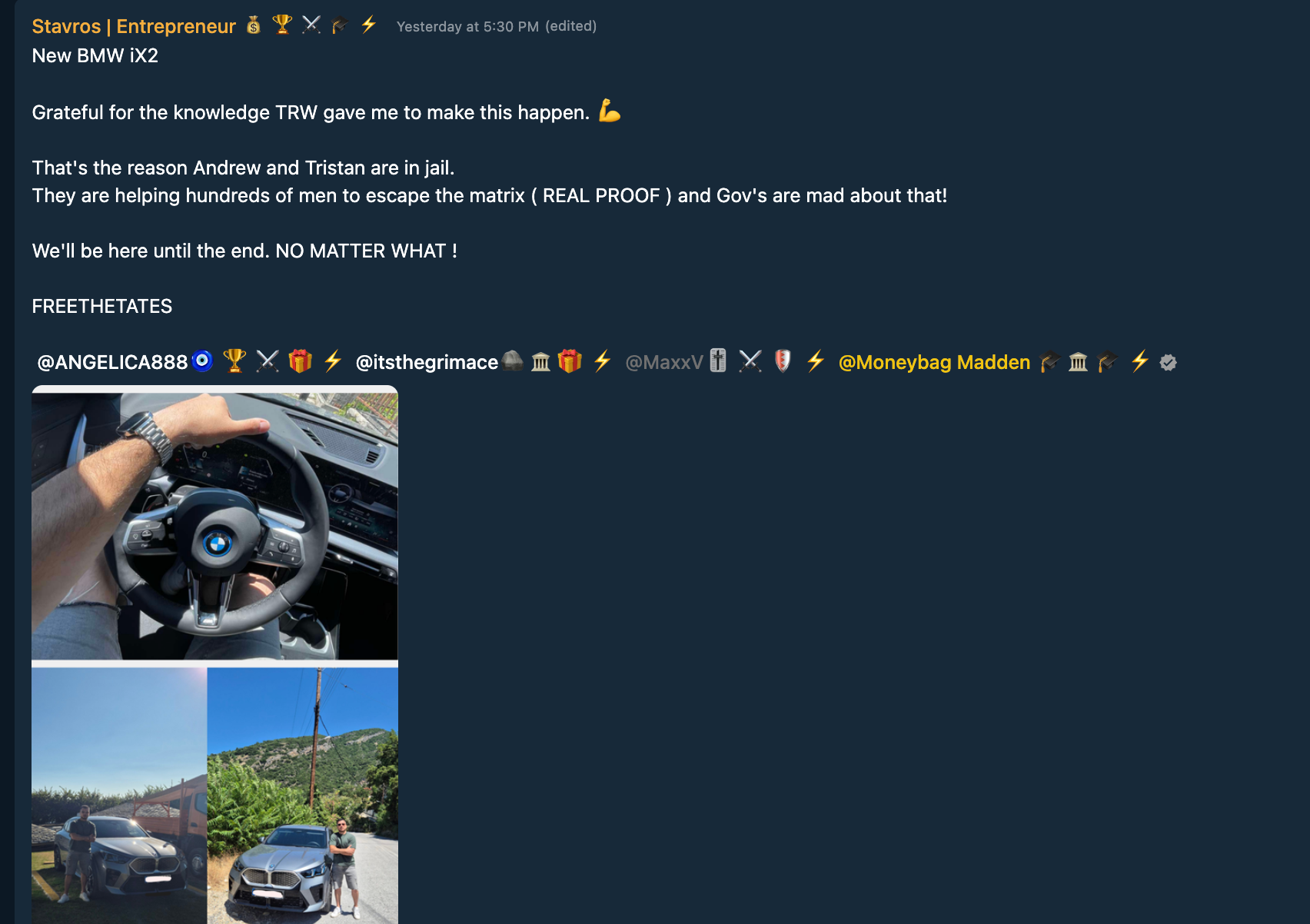 Winner of the Week