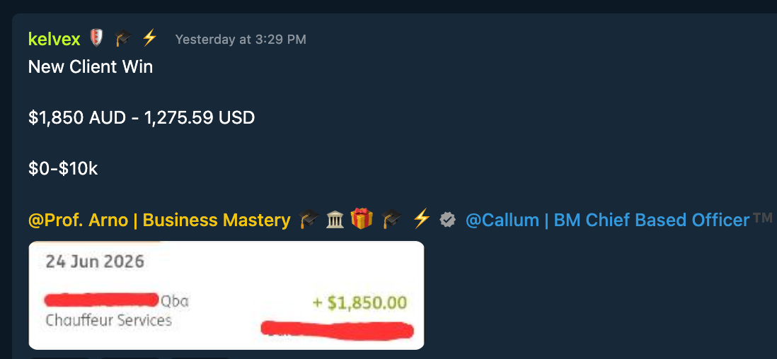 Testimonial Snapshot