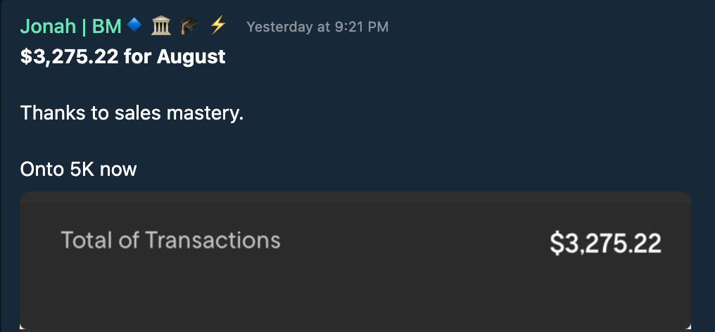 Testimonial Snapshot