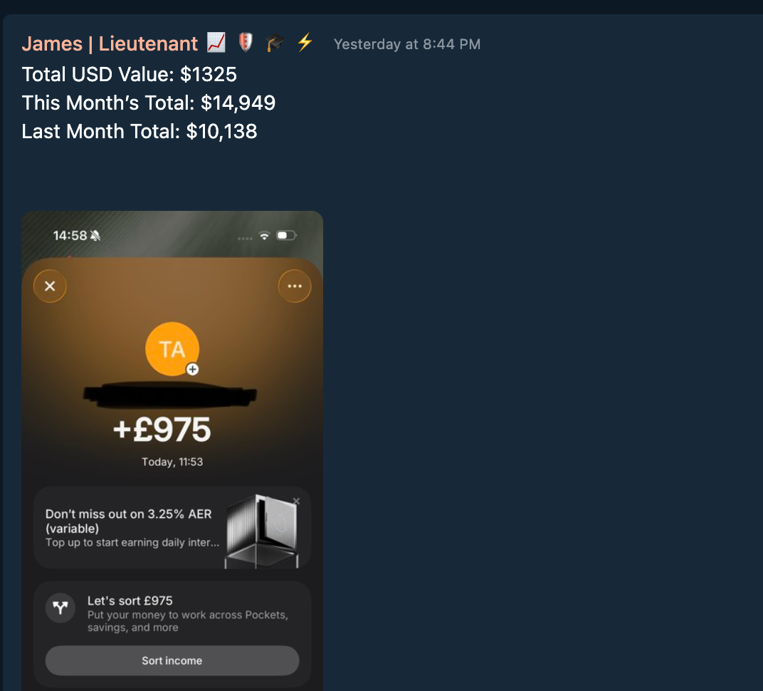 Testimonial Snapshot
