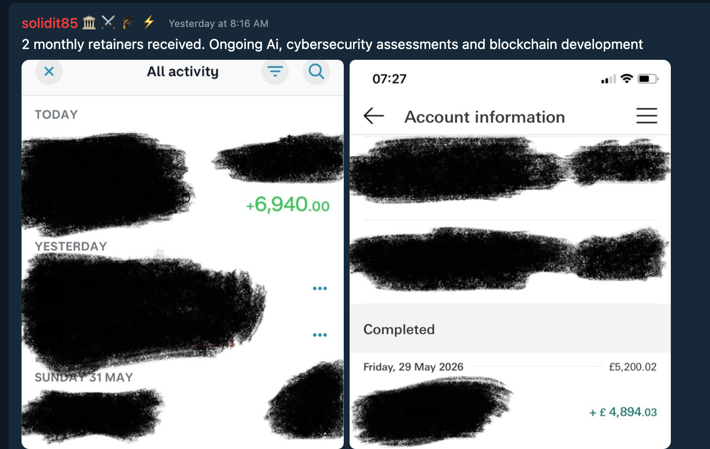 Testimonial Snapshot