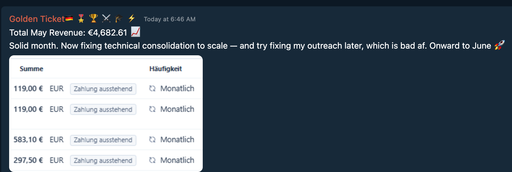 Testimonial Snapshot