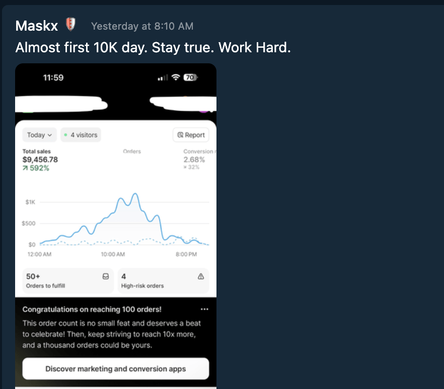 Testimonial Snapshot