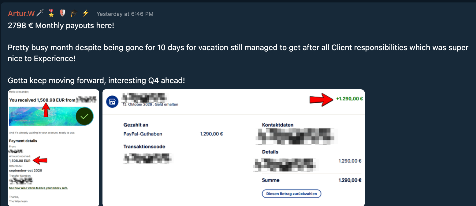 Testimonial Snapshot