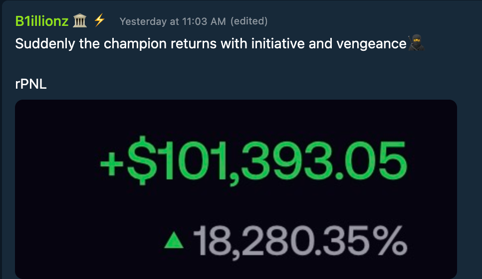 Winner of the Week