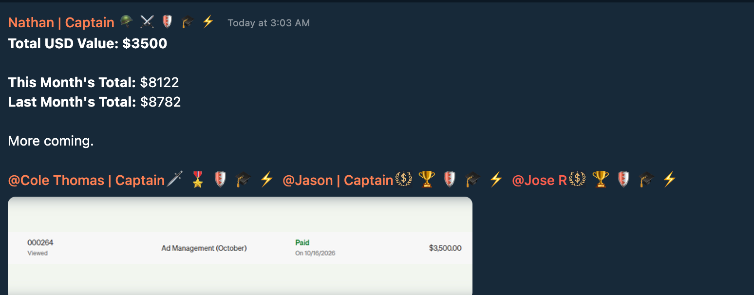 Testimonial Snapshot
