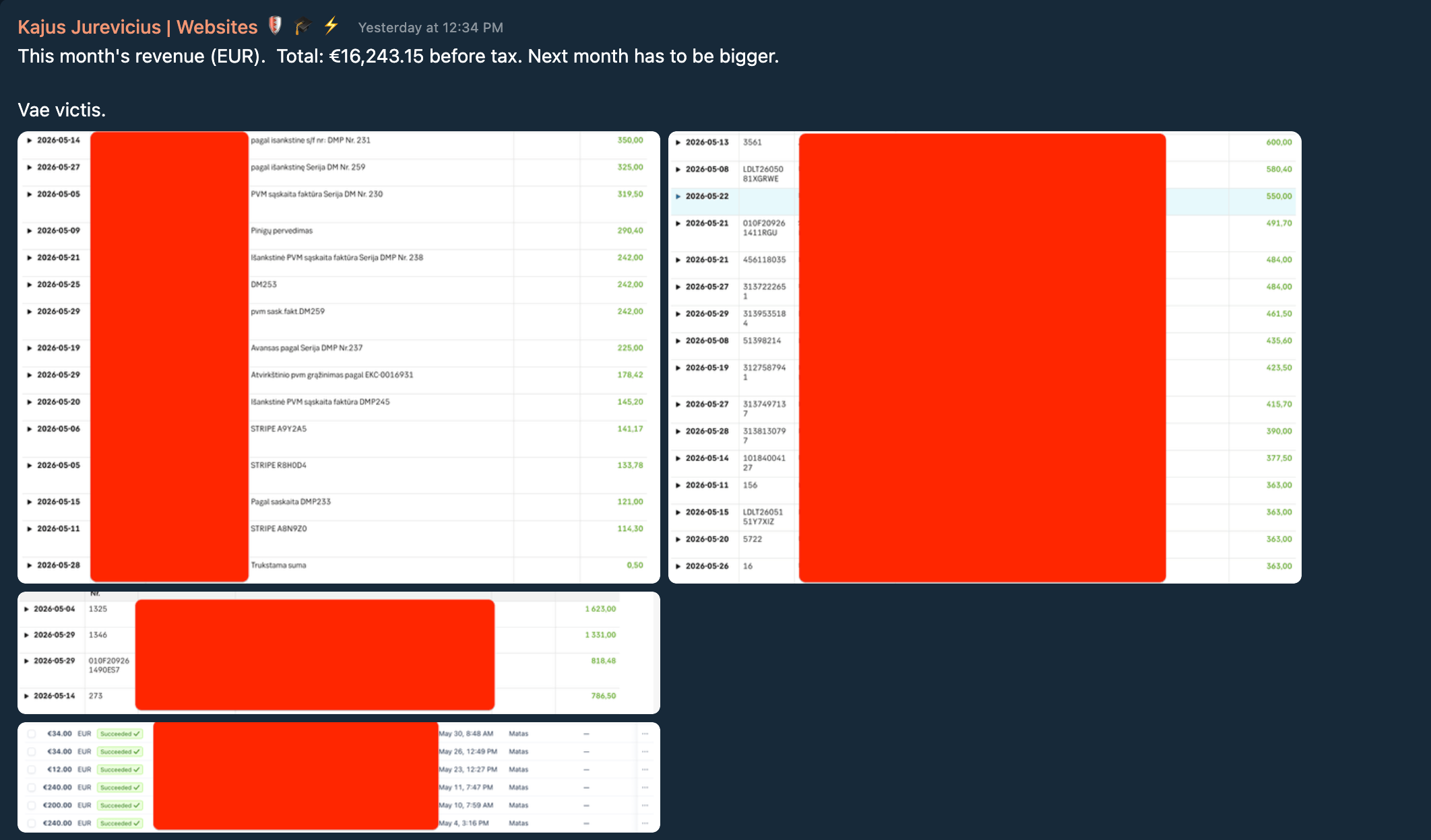 Testimonial Snapshot