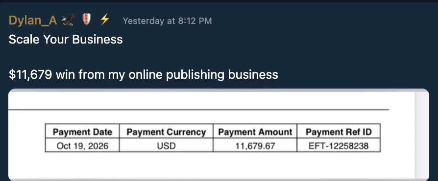 Testimonial Snapshot