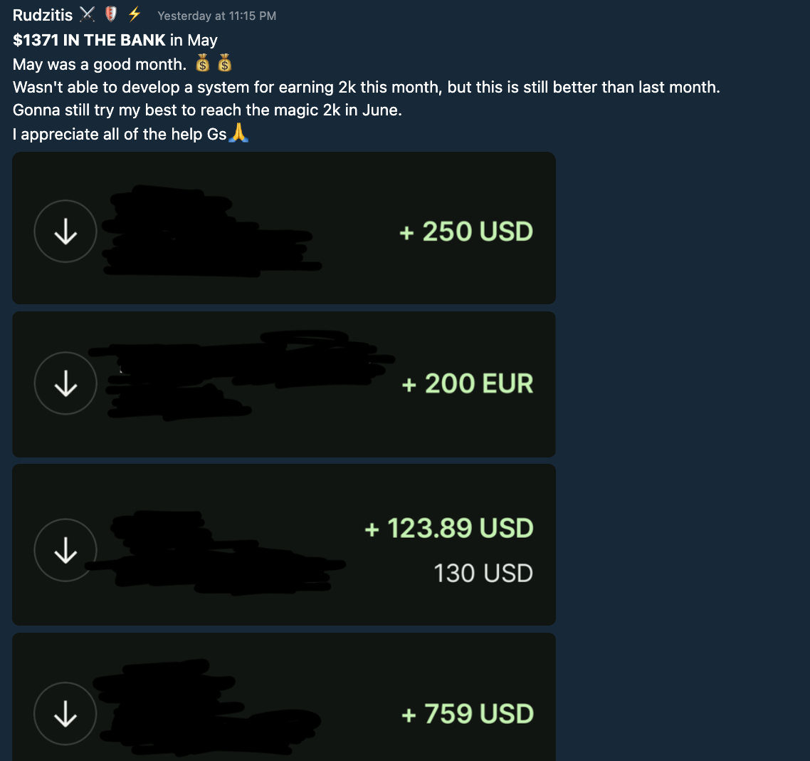 Testimonial Snapshot