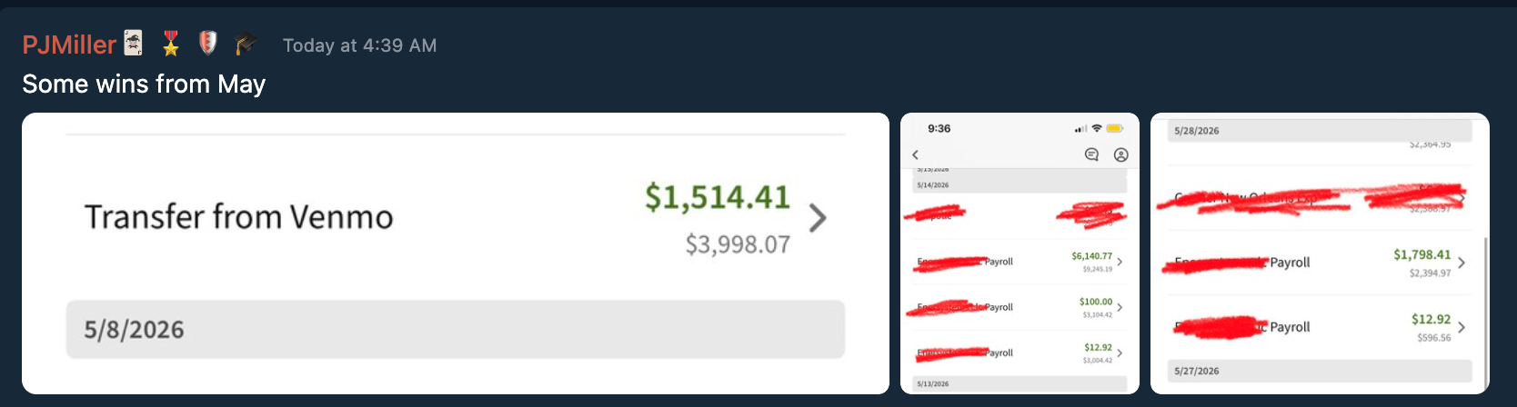 Testimonial Snapshot