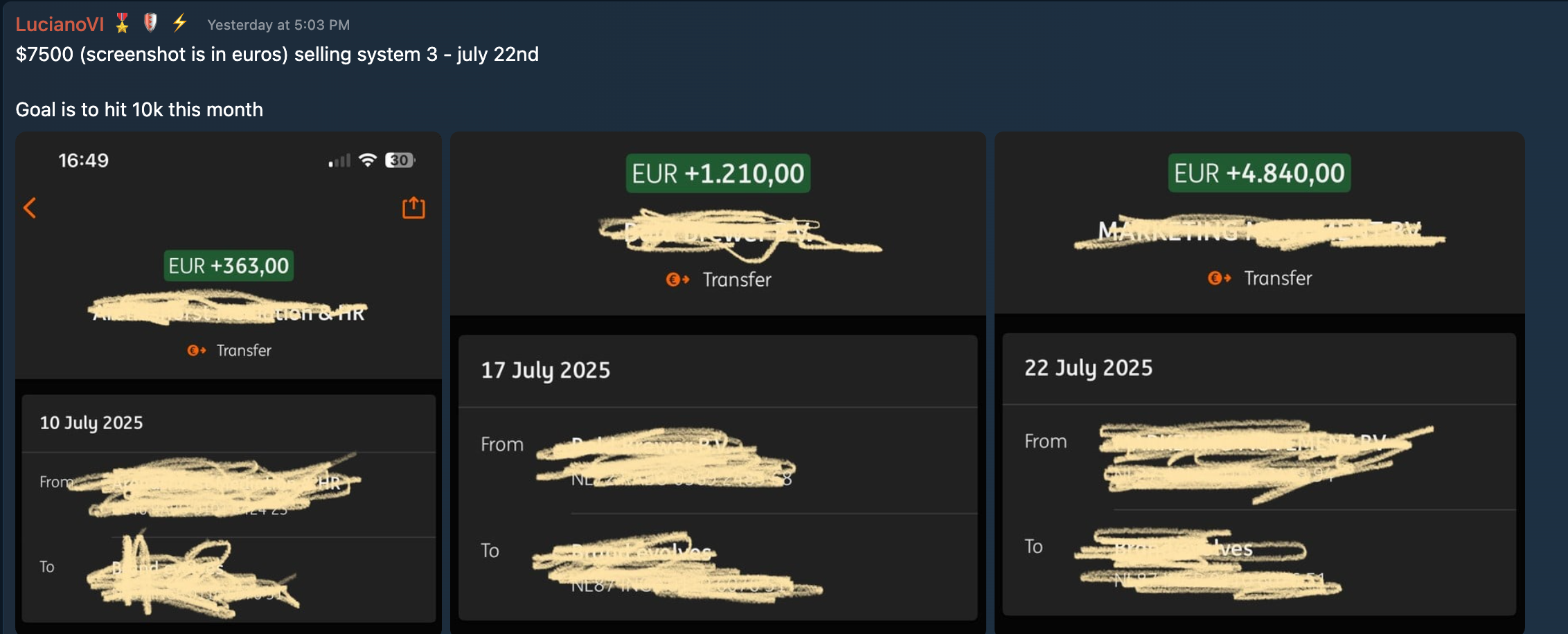 Winner of the Week