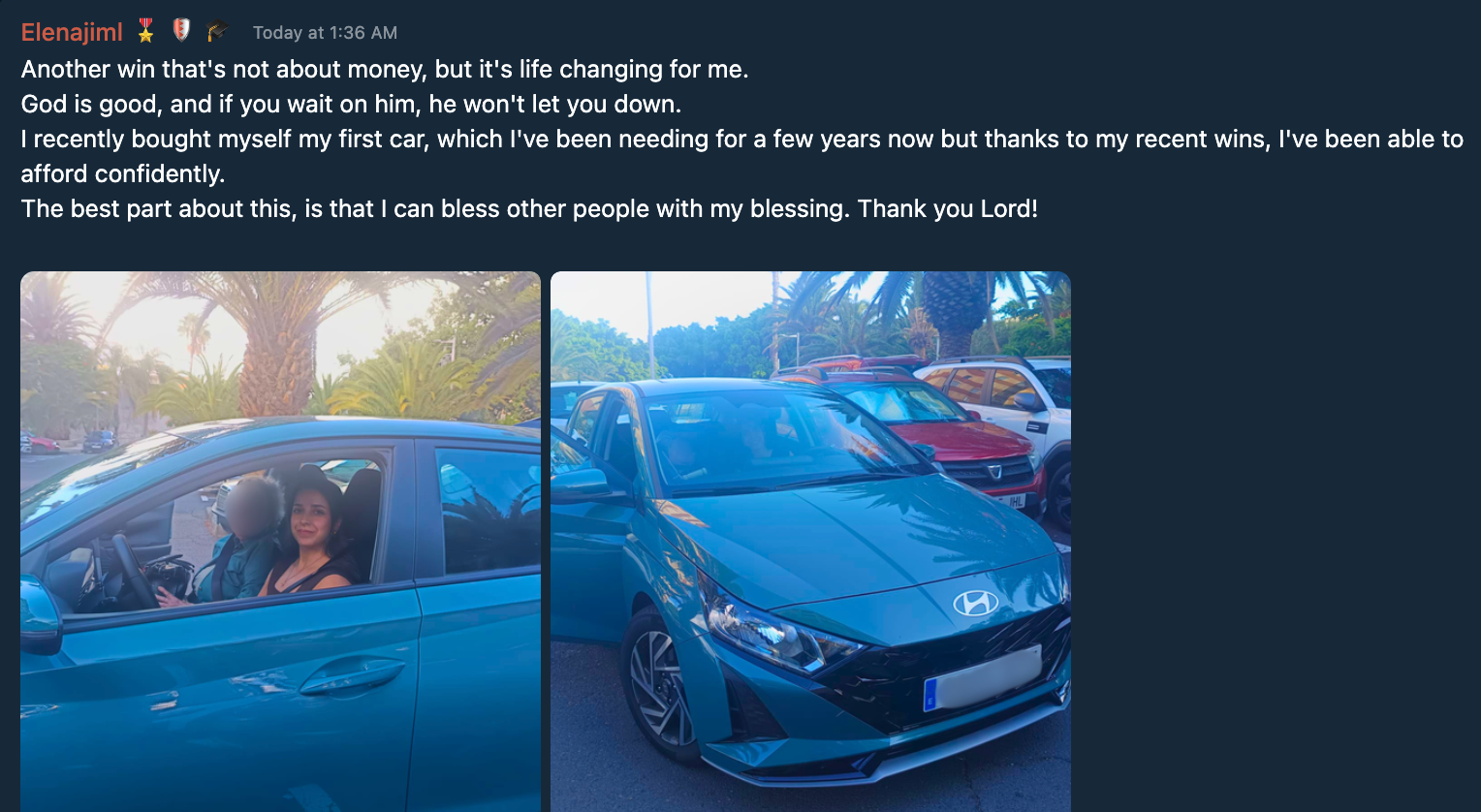 Winner of the Week