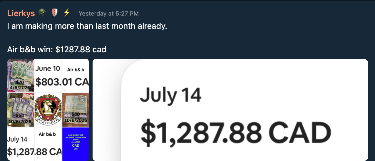Testimonial Snapshot