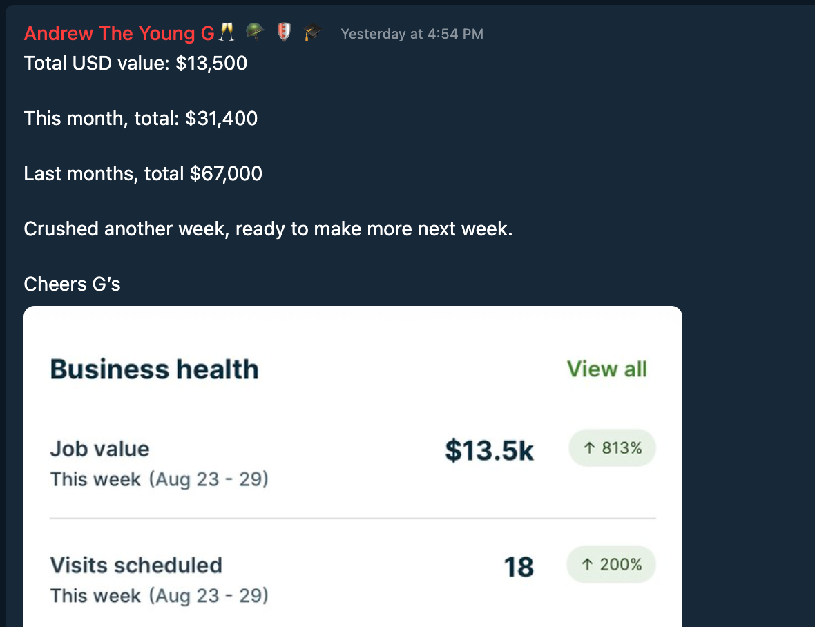 Testimonial Snapshot