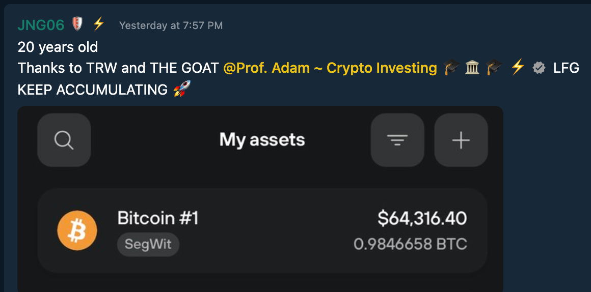 Testimonial Snapshot